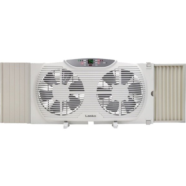 Lasko Twin Window Fan With Remote W09550 Zoro